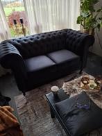 2 zits chesterfield bank stof., Ophalen, 150 tot 200 cm, Chesterfield, Tweepersoons