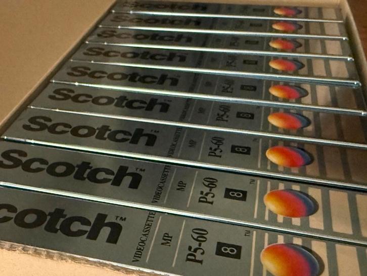 Scotch P5-60 8mm Video Hi8 - Nieuw in verpakking, Audio, Tv en Foto, Professionele Audio-, Tv- en Video-apparatuur, Nieuw, Video