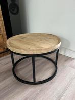 Bijzet tafel, Huis en Inrichting, Tafels | Salontafels, Ophalen, 50 tot 100 cm, Rond, Zo goed als nieuw