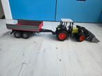 Bruder Tracker & aanhanger, Hobby en Vrije tijd, Modelauto's | 1:32, Ophalen of Verzenden, Tractor of Landbouw, Overige merken
