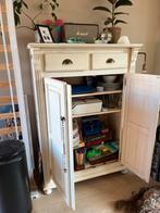 Kinder/keuken/ woonkamer /gang Kast met Lades en Deuren, Gebruikt, Antiek klassiek, Met lade(s), Grenenhout