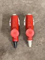 Industriële Wandcontactdoos + stekker 5-polig400V6H 32A IP44, Ophalen of Verzenden, Nieuw, Stopcontact