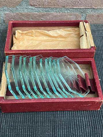 ‘Antieke’ vintage onderzetters +/- 80 jaar oud!!! beschikbaar voor biedingen