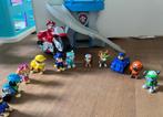 Paw Patrol figuren en uitkijkpost met Bonusmotor, Kinderen en Baby's, Speelgoed | Actiefiguren, Ophalen, Zo goed als nieuw