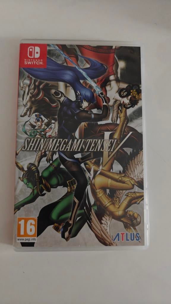 Shin Megami Tensei V Nintendo Switch Game, Spelcomputers en Games, Games | Nintendo Switch, Avontuur en Actie, Gebruikt, 1 speler