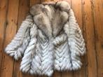 Echt Bontjas, Kleding | Dames, Jassen | Winter, Maat 38/40 (M), Ophalen of Verzenden, Onbekend, Grijs