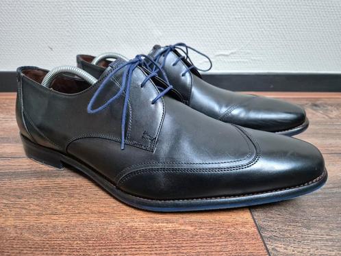 Floris van Bommel herenschoenen maat 46 / 11 nieuwstaat, Kleding | Heren, Schoenen, Zo goed als nieuw, Veterschoenen, Zwart, Ophalen of Verzenden