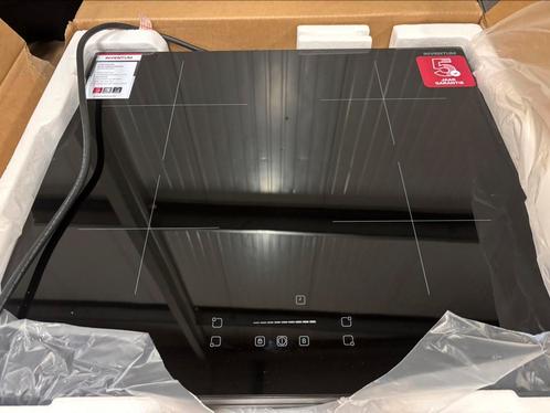 Inductiekookplaat - 59 cm - 1-fase, Witgoed en Apparatuur, Kookplaten, Vrijstaand, Inductie, 4 kookzones, Ophalen of Verzenden