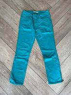 Karen Millen Turquoise broek met ritsdetail - Maat 38, Maat 38/40 (M), Overige kleuren, Ophalen of Verzenden, Lang