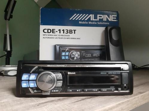 Alpine radio cd speler, Auto diversen, Autoradio's, Gebruikt, Ophalen of Verzenden