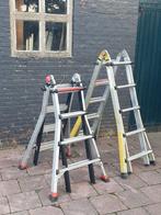 Altrex teleprof multi functionele ladder 4x4 en 5x4, Doe-het-zelf en Verbouw, Ladders en Trappen, Ophalen, Gebruikt