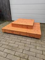 Prachtige chalet opstap, Tinyhouse, caravan, trap, ladder, Doe-het-zelf en Verbouw, Ladders en Trappen, Ophalen of Verzenden, Zo goed als nieuw