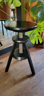 Houten draaikruk vintage Ikea, Huis en Inrichting, Krukjes, Ophalen of Verzenden, Zo goed als nieuw, Hout