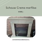 Natuursteen schouw crema marfila, Ophalen, Zo goed als nieuw