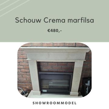 Natuursteen schouw crema marfila beschikbaar voor biedingen