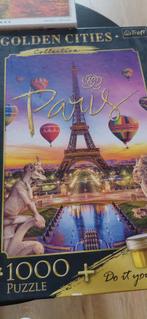 Puzzel Parijs 1000+ stukjes, Ophalen of Verzenden, Zo goed als nieuw, Overige typen