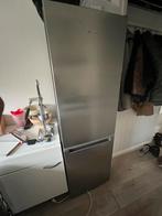 Whirlpool koelkast grijs zilver, Ophalen, 200 liter of meer, Met aparte vriezer, 160 cm of meer