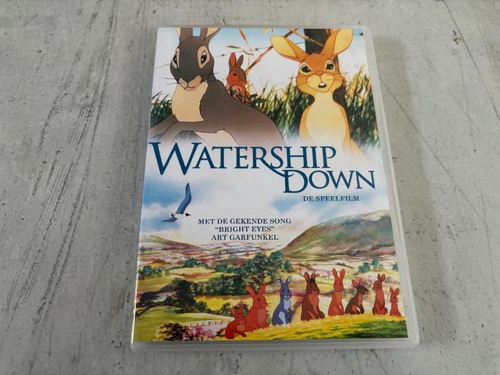 Watership Down DVD (Waterschapsheuvel), Cd's en Dvd's, Dvd's | Tekenfilms en Animatie, Zo goed als nieuw, Amerikaans, Alle leeftijden