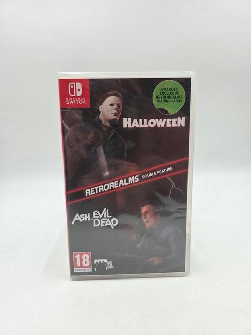 RetroRealms Double Feature: Halloween and Ash vs Evil Dead, Spelcomputers en Games, Games | Nintendo Switch, Zo goed als nieuw