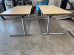 2 x hoop/ laag  bureau’s van Ahrend, Ophalen, In hoogte verstelbaar, Gebruikt, Bureau