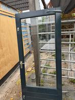 Hardhouten buiten deur, Ophalen, Gebruikt, 80 tot 100 cm, 200 tot 215 cm
