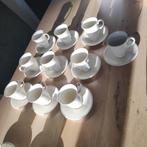 Wedgewood servies koffiekopjes met schotel 10-delig., Ophalen, Zo goed als nieuw, Wedgwood, Kop(pen) en/of Schotel(s)
