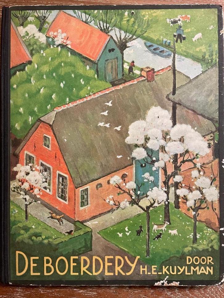De Boerderij – Kuylman – Verkade 1936 – plaatjesboek, Boeken, Prentenboeken en Plaatjesalbums, Gelezen, Plaatjesalbum, Ophalen