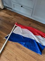 Nederlandse vlag met stok, Diversen, Vlaggen en Wimpels, Ophalen, Zo goed als nieuw