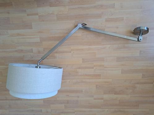 Hanglamp, Huis en Inrichting, Lampen | Plafondlampen, Gebruikt, Metaal, Stof, Ophalen