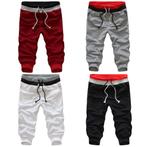 Heren korte joggingbroek (capri baggy 3/4 broek zomer), Verzenden, Nieuw, Overige maten, Overige kleuren