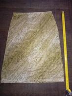 rok met holografische print maat s/m, Ophalen, Zo goed als nieuw, Maat 38/40 (M), Onder de knie