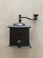 Franse metalen handkoffiemolen, Antiek en Kunst, Ophalen of Verzenden