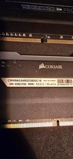 Corsair vengeance pro RGB / 64Gb / 3600Mhz, Computers en Software, RAM geheugen, Ophalen, DDR4, Zo goed als nieuw, Desktop