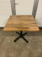 6 horeca terrastafels 80x80 werzalit outdoor inklapbaar, Ophalen, Zo goed als nieuw
