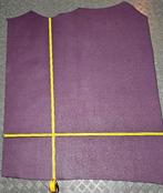 Rund - Leer Purple Rain(zie omschrijving!) Dik leer!, Overige kleuren, Leer of Kunstleer, Nieuw, Ophalen of Verzenden