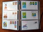 SURINAME Eerste Dag Enveloppen, in Luxe FDC Davo Album, Ophalen of Verzenden, Onbeschreven, Rest van de wereld
