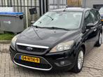 Ford Focus Wagon 1.6 Titanium Clima Navi Zwart, Auto's, 1596 cc, Gebruikt, 4 cilinders, 635 kg