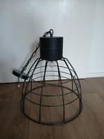 Zwarte Industriële Hanglamp, Huis en Inrichting, Lampen | Hanglampen, Ophalen of Verzenden