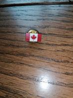 Canadees speldje pin vlag, Verzamelen, Militaria | Tweede Wereldoorlog, Embleem of Badge, Overige soorten, Overige gebieden, Ophalen of Verzenden