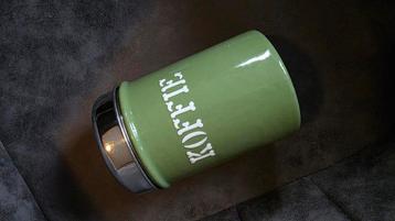 Reseda groen emaille koffiebus en meer beschikbaar voor biedingen
