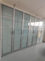 Piet Klerkx kledingkasten. +/- 5 meter breed., Ophalen, Gebruikt, 200 cm of meer, 200 cm of meer