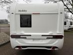 Hobby De Luxe 400 SFE, Caravans en Kamperen, Caravans, Schokbreker, Hobby, Bedrijf, Treinzit