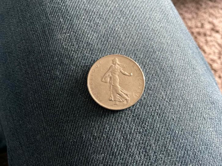 Franse 1 Franc 1972, Postzegels en Munten, Munten | Amerika, Losse munt, Ophalen of Verzenden