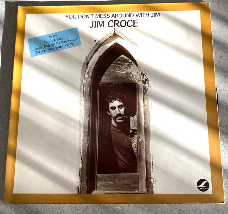 Leuke LP Jim Croce - You Don't Mess Around with Jim, Cd's en Dvd's, Vinyl | Rock, Zo goed als nieuw, Poprock, 12 inch, Ophalen of Verzenden
