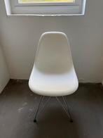 4 Vitra DSR stoelen met Eiffel onderstel in wit, Ophalen, Gebruikt, Wit