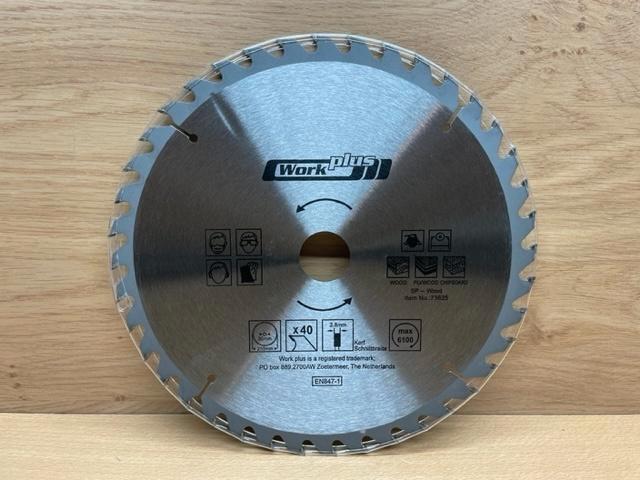 Zaagblad 40 tands 250mm., Hobby en Vrije tijd, Knutselen, Nieuw, Gereedschap of Toebehoren, Ophalen of Verzenden