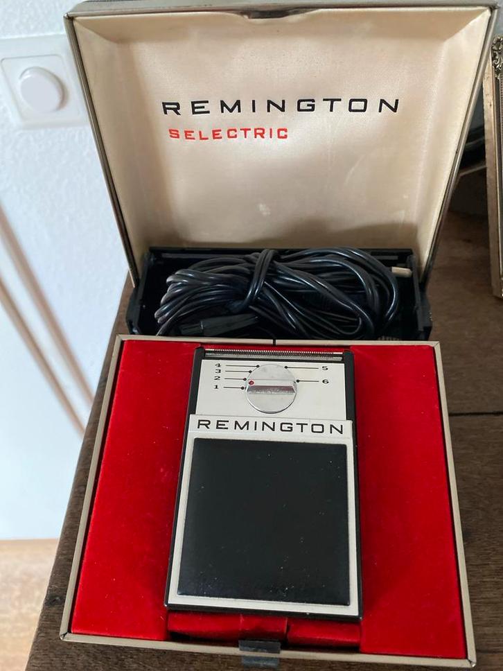 Vintage Remington Scheerapparaat 1966, Witgoed en Apparatuur, Persoonlijke-verzorgingsapparatuur, Gebruikt, Scheren en Epileren