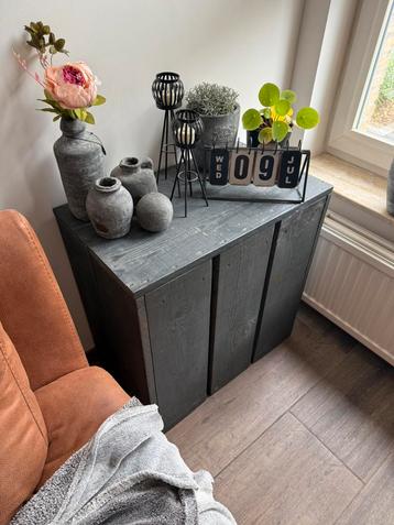 Steigerhouten bijzettafel sitetable GRATIS