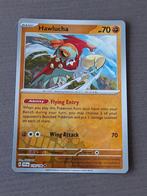 Scarlet & violet 118/198 hawlucha reverse, Ophalen of Verzenden, Zo goed als nieuw, Losse kaart, Foil