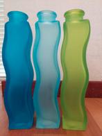 Vaasjes, Huis en Inrichting, Woonaccessoires | Vazen, Blauw, Ophalen of Verzenden, Minder dan 50 cm, Glas